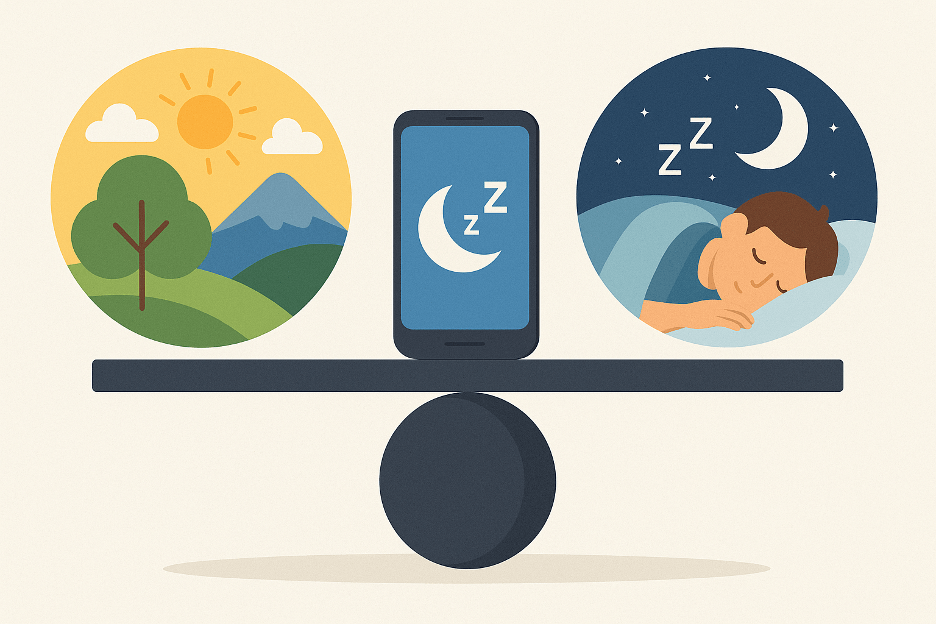 Logging Off to Tune In